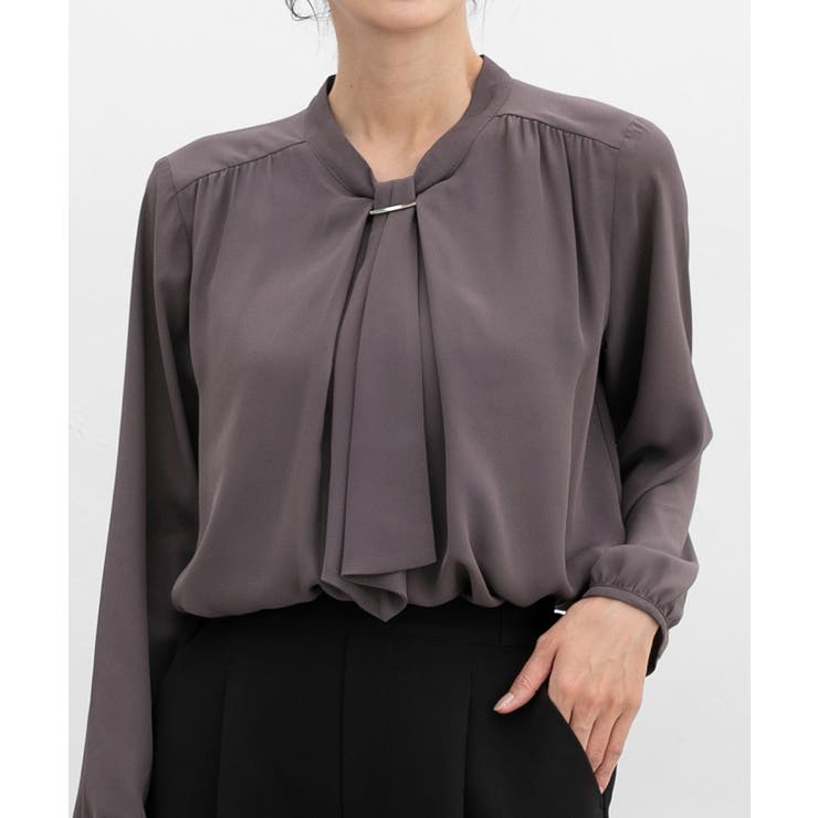 トップス ブラウス 長袖[品番：HNSW0009637]｜Honeys（ハニーズ）の