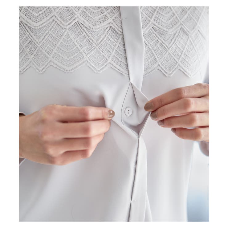 トップス ブラウス 長袖 | Honeys | 詳細画像15 