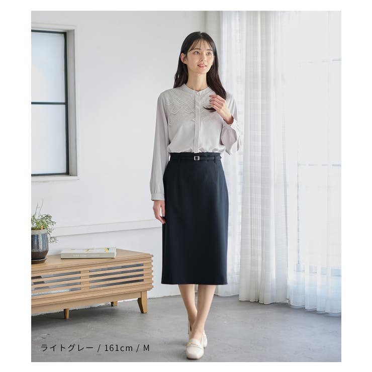 トップス ブラウス 長袖 | Honeys | 詳細画像2 