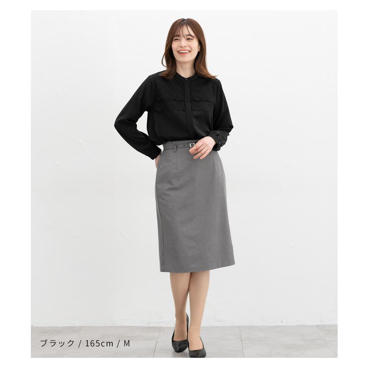 トップス ブラウス 長袖 | Honeys | 詳細画像8 