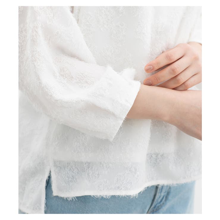 トップス ブラウス オフィス | Honeys | 詳細画像14 