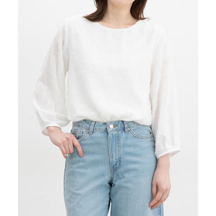 アイボリー | トップス ブラウス オフィス | Honeys