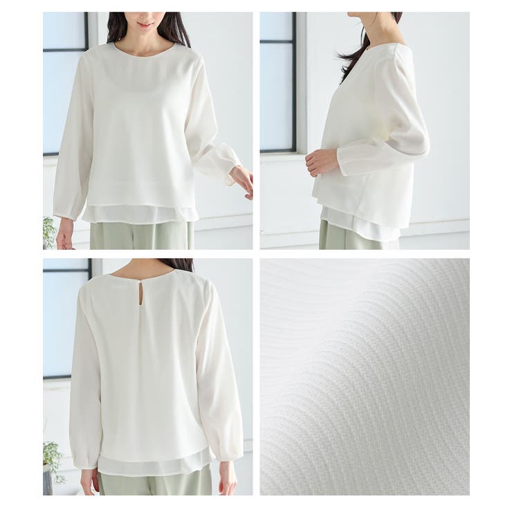 トップス ブラウス 長袖 | Honeys | 詳細画像11 