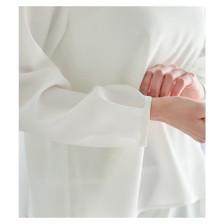 トップス ブラウス 長袖 | Honeys | 詳細画像14 