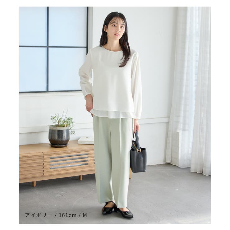 トップス ブラウス 長袖 | Honeys | 詳細画像2 