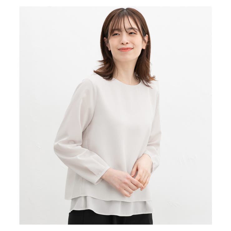 トップス ブラウス 長袖 | Honeys | 詳細画像9 