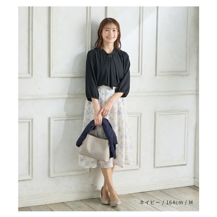 トップス ブラウス 大きいサイズ | Honeys | 詳細画像4 