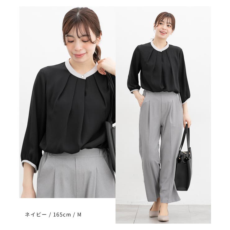 トップス ブラウス 大きいサイズ | Honeys | 詳細画像6 