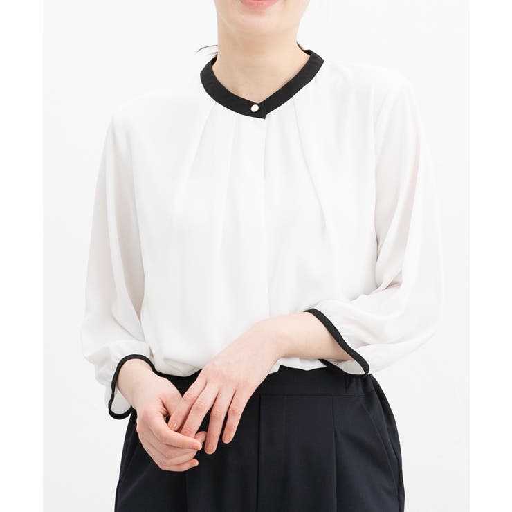 ホワイト | トップス ブラウス 大きいサイズ | Honeys