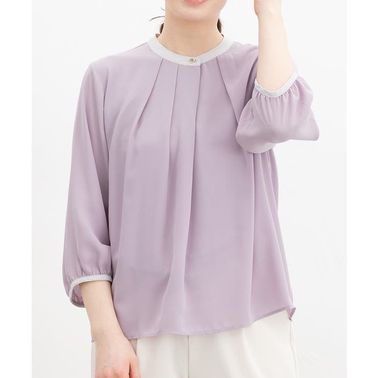 ラベンダー | トップス ブラウス 大きいサイズ | Honeys
