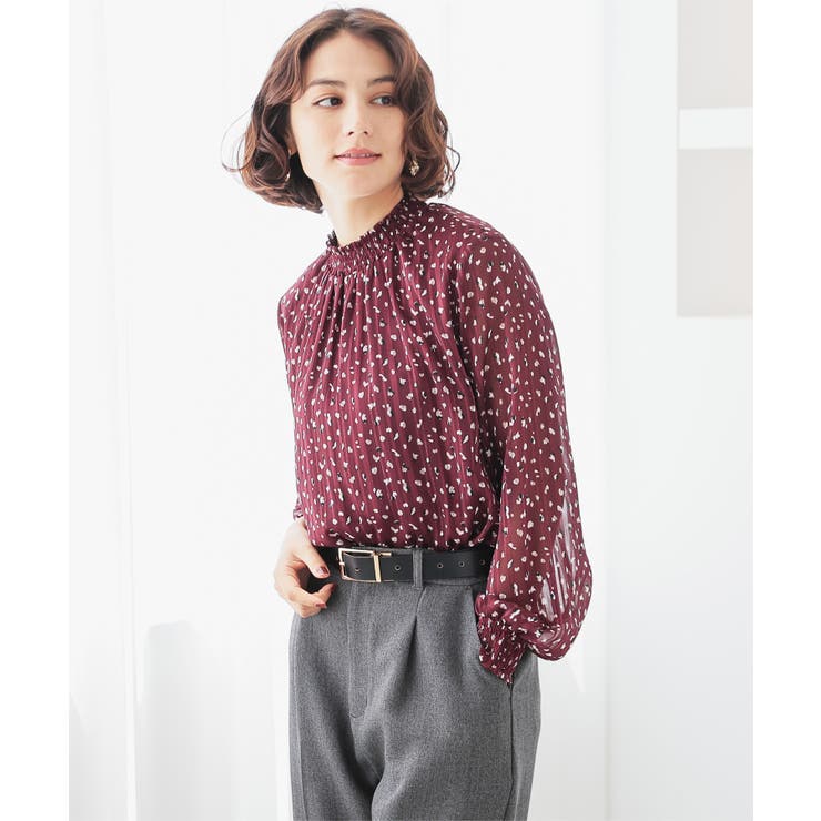 トップス ブラウス 長袖 | Honeys | 詳細画像7 