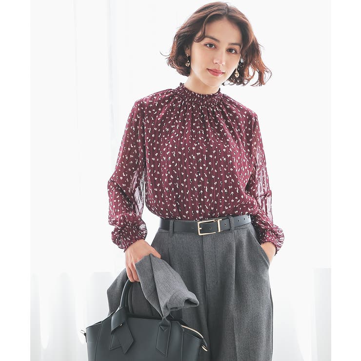 トップス ブラウス 長袖[品番：HNSW0011356]｜Honeys（ハニーズ）の