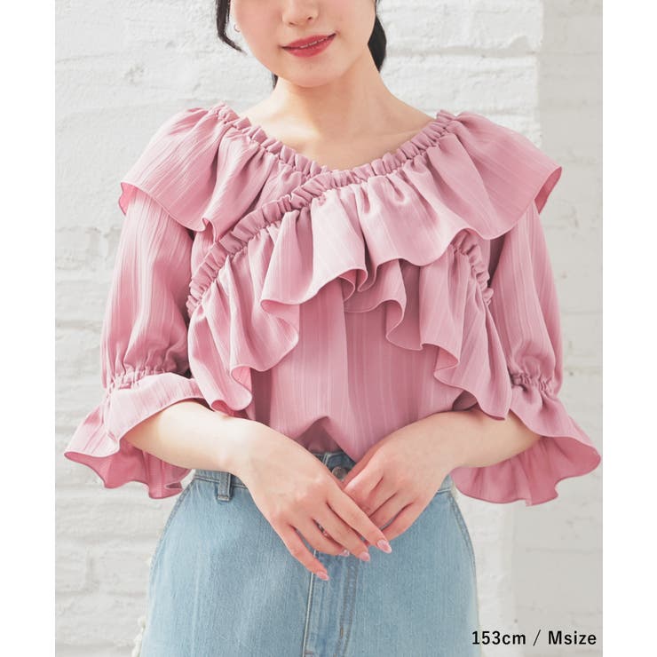 トップス ブラウス オフショルトップス[品番：HNSW0010981