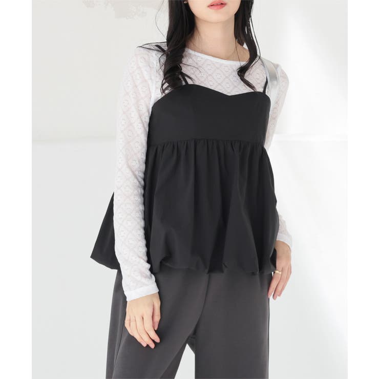 トップス ブラウス ノースリーブ | Honeys | 詳細画像7 