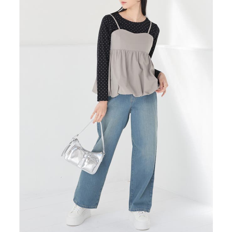 トップス ブラウス ノースリーブ | Honeys | 詳細画像8 