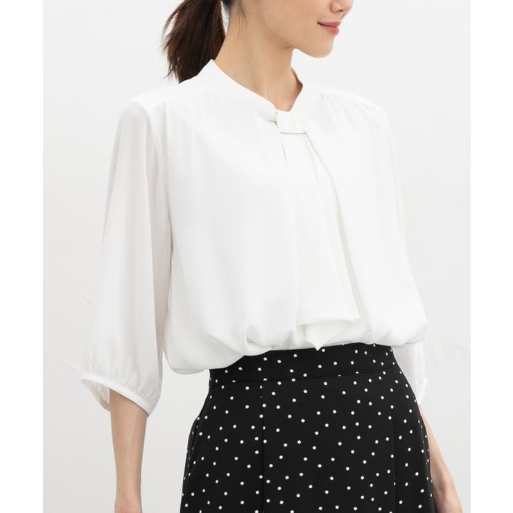 トップス ブラウス 大きいサイズ | Honeys | 詳細画像4 