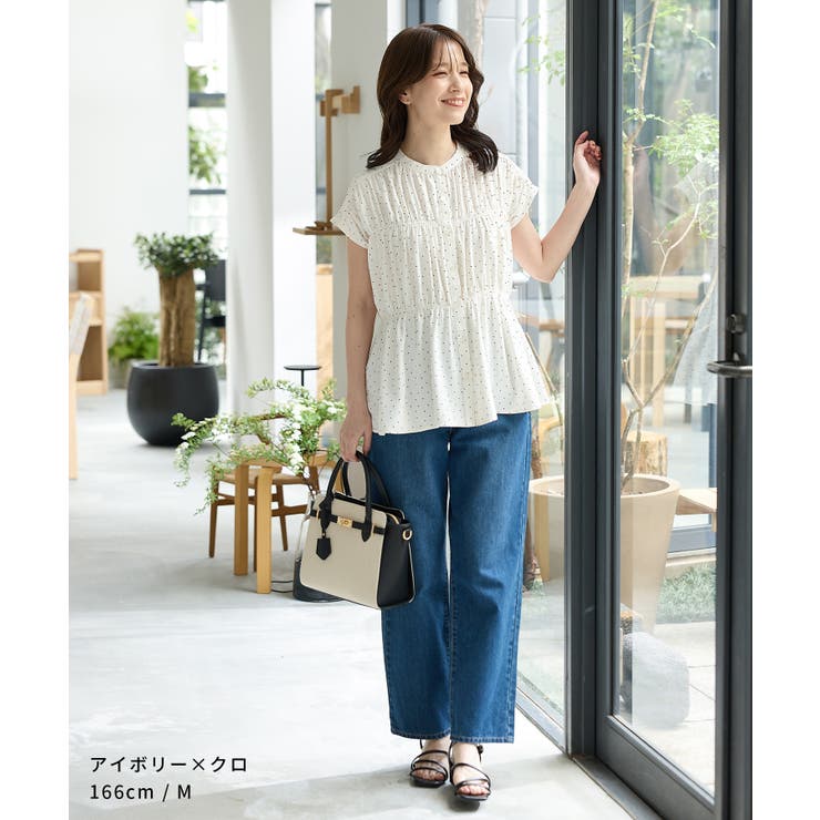 トップス ブラウス ノースリーブ | Honeys | 詳細画像8 
