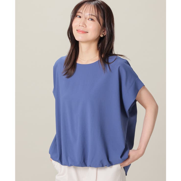 ブルー | トップス ブラウス 半袖 | Honeys