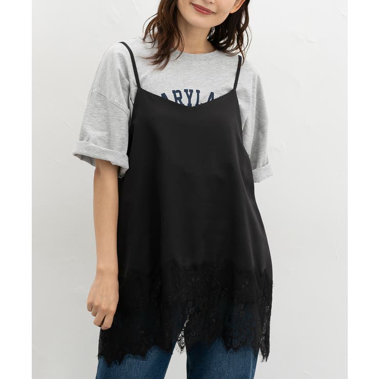 ブラック | トップス ブラウス ノースリーブ | Honeys