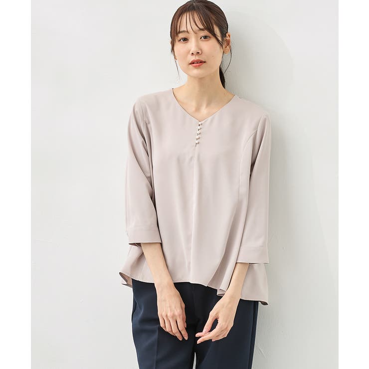 トップス ブラウス 大きいサイズ[品番：HNSW0009534]｜Honeys