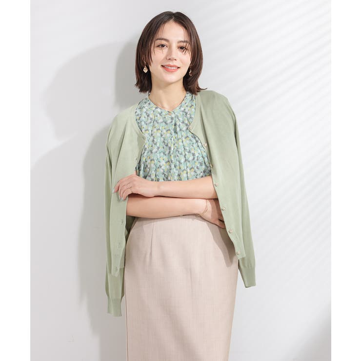 ミント×オフ | トップス ブラウス 半袖 | Honeys