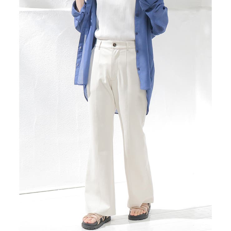 ベージュ | 【ハニーズ】ボトムス パンツ フレアパンツ | Honeys