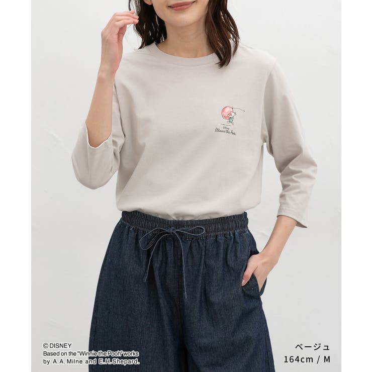 トップス Tシャツ ７分袖Tシャツ | Honeys | 詳細画像11 