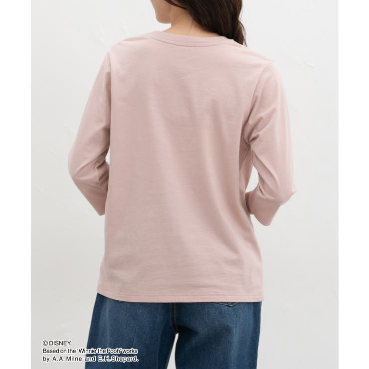 トップス Tシャツ ７分袖Tシャツ | Honeys | 詳細画像15 