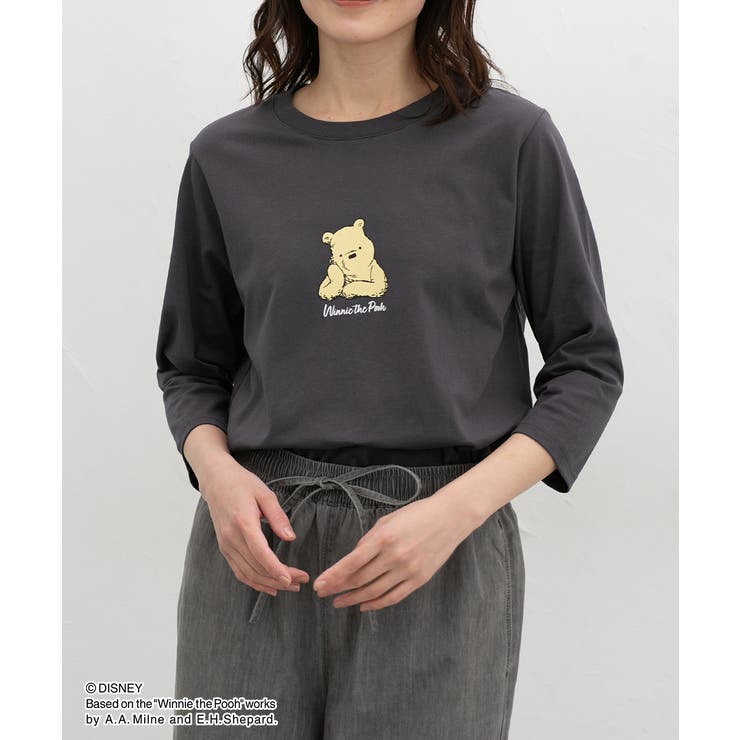 スミクロ | トップス Tシャツ ７分袖Tシャツ | Honeys