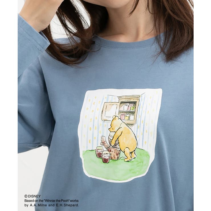 ブルー | トップス Tシャツ ロンＴ | Honeys