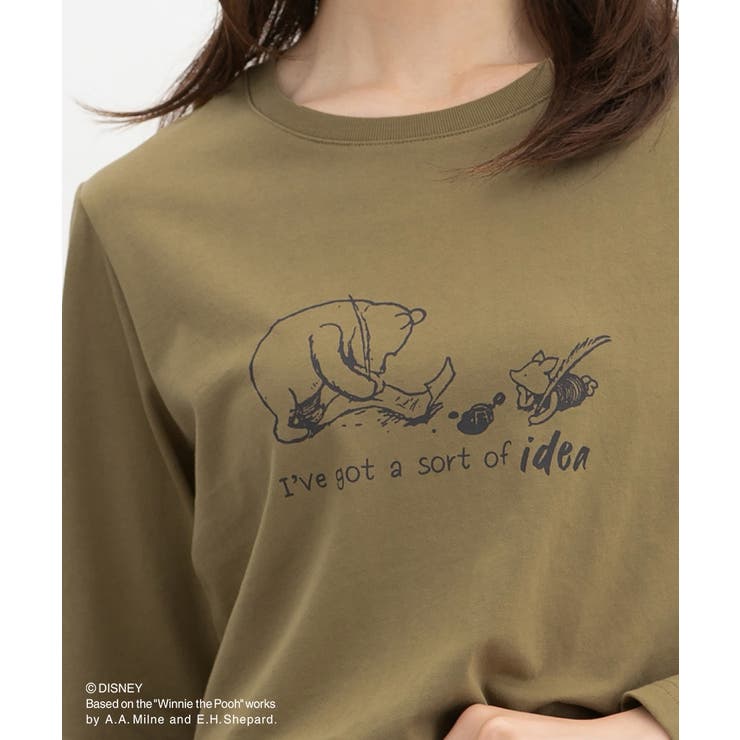 カーキ | トップス Tシャツ ロンＴ | Honeys