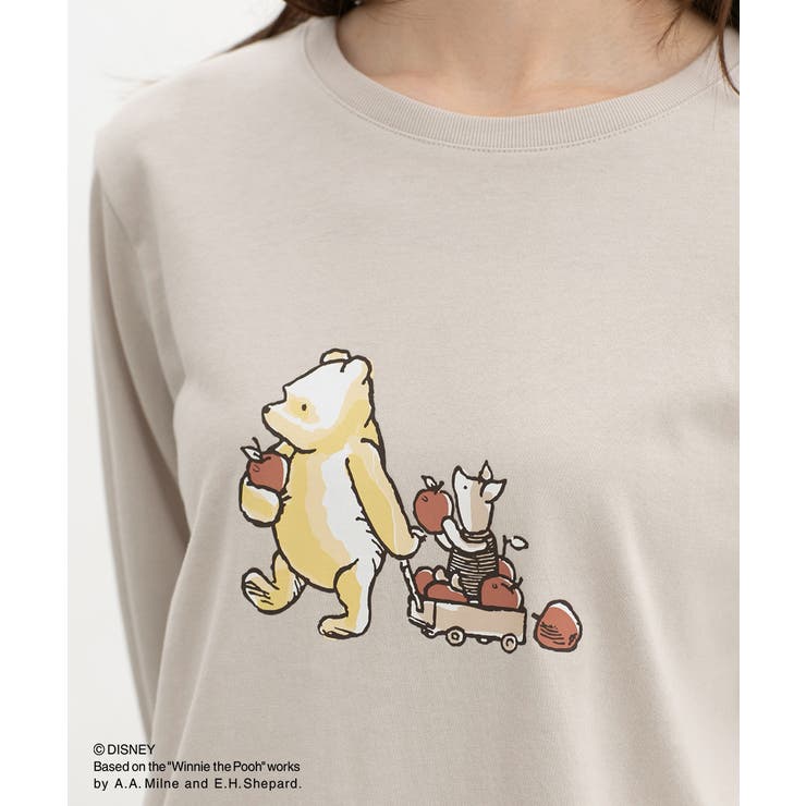 ベージュ | トップス Tシャツ ロンＴ | Honeys