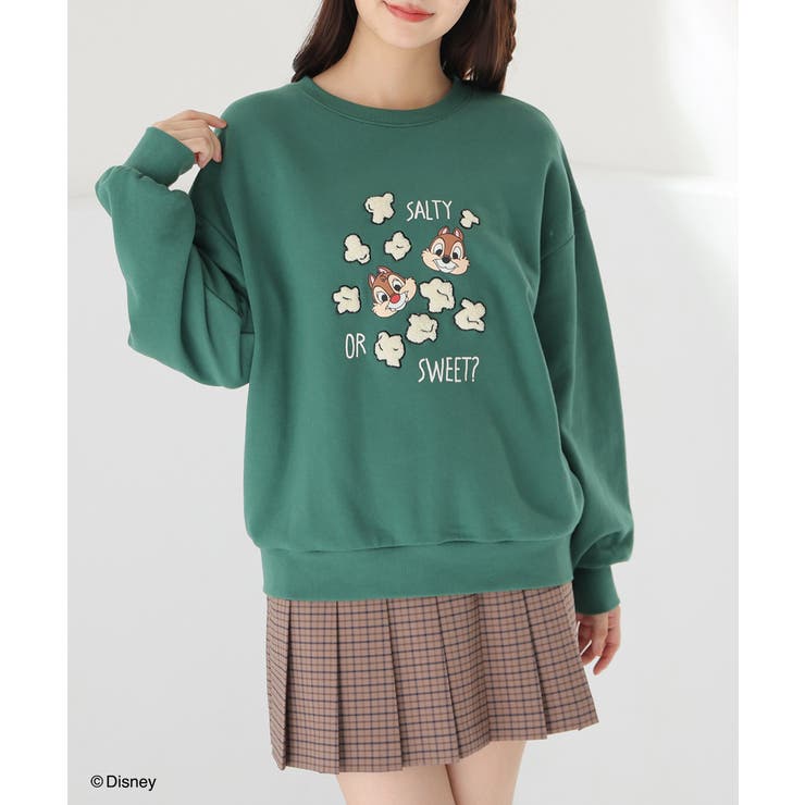 チップ＆デール | トップス スウェット 長袖 | Honeys