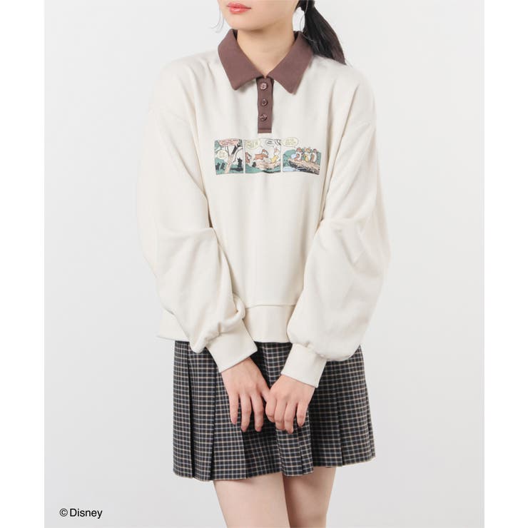トップス スウェット 長袖 | Honeys | 詳細画像3 