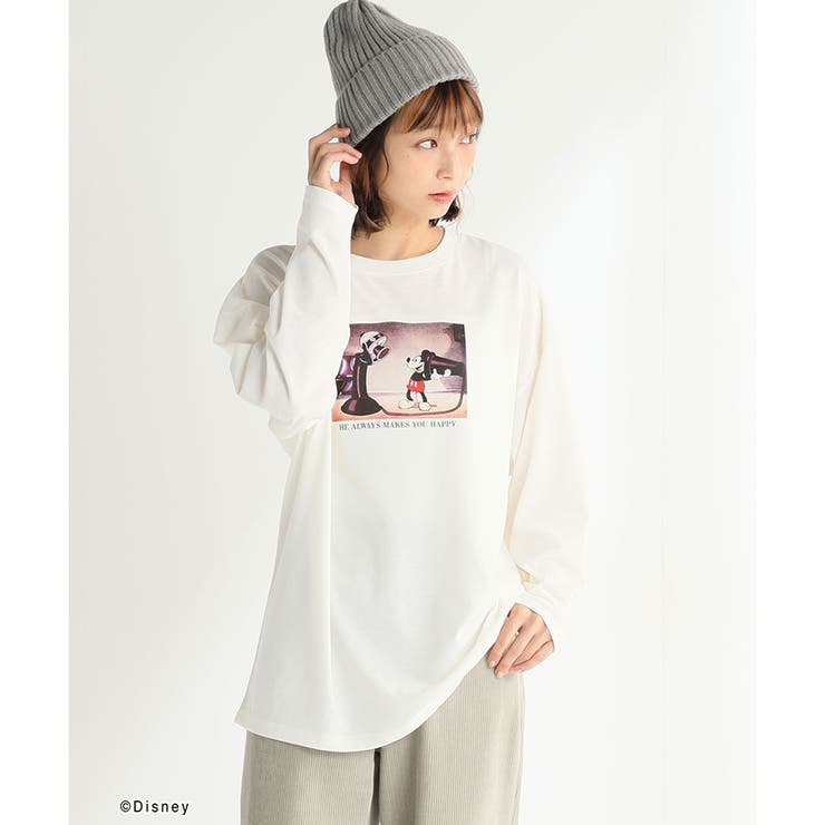 ディズニー ミッキー Tシャツ 品番 Hnsw Honeys ハニーズ のレディースファッション通販 Shoplist ショップリスト