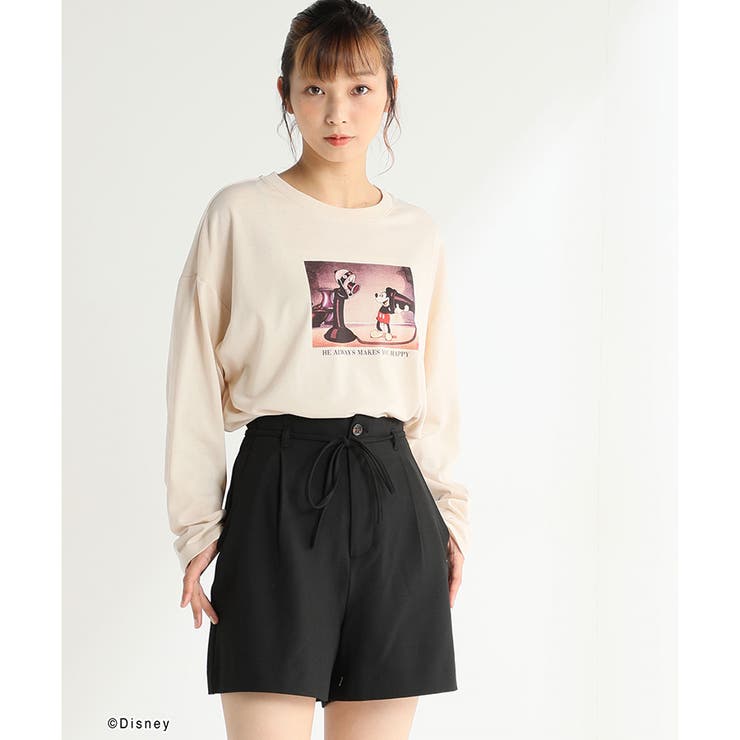 ディズニー ミッキー Tシャツ 品番 Hnsw Honeys ハニーズ のレディースファッション通販 Shoplist ショップリスト