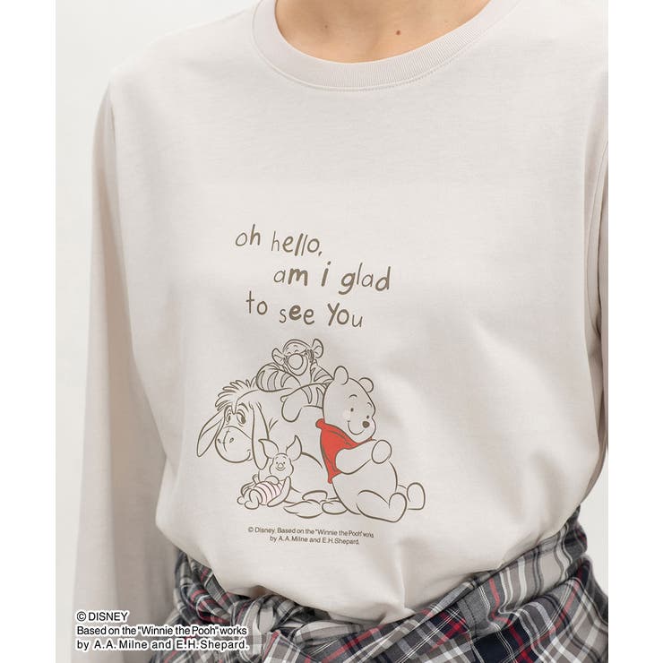 ベージュ | トップス Tシャツ ロンＴ | Honeys