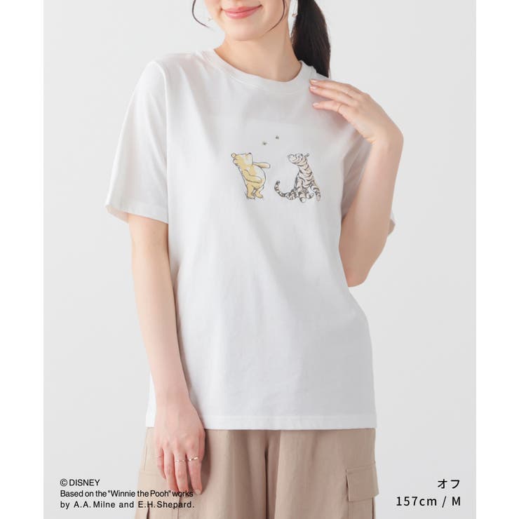 トップス Tシャツ 半袖Tシャツ | Honeys | 詳細画像3 