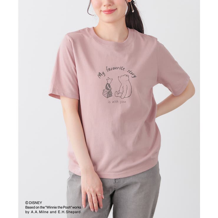 ピンク | トップス Tシャツ 半袖Tシャツ | Honeys