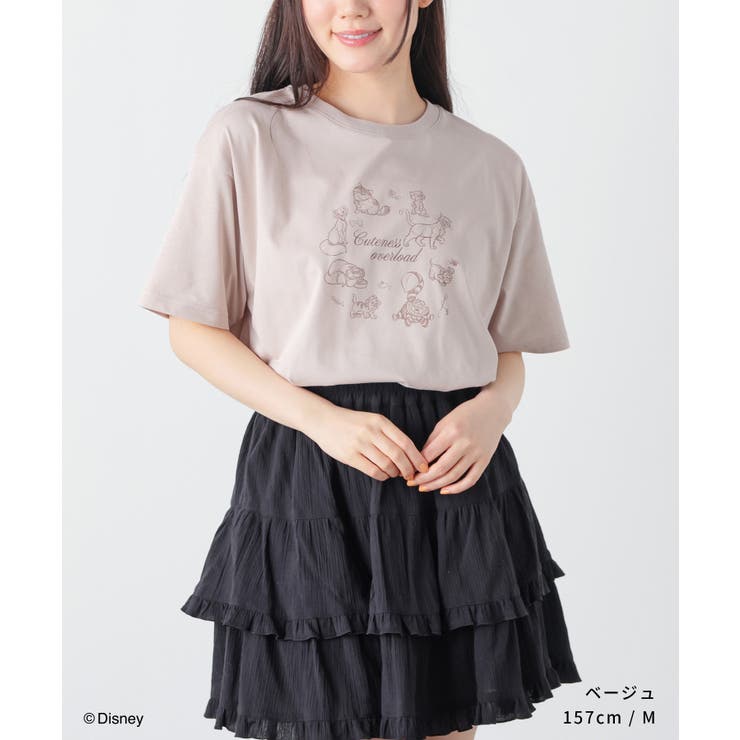 トップス Tシャツ 半袖Tシャツ | Honeys | 詳細画像12 