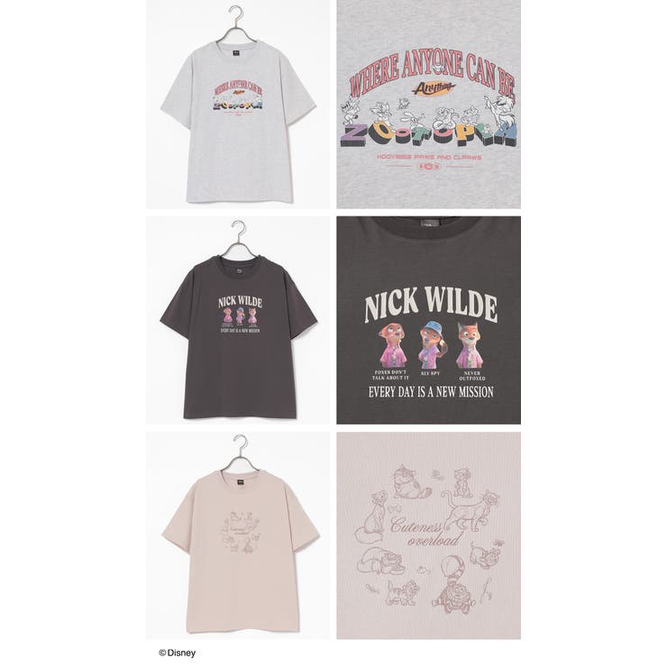 トップス Tシャツ 半袖Tシャツ | Honeys | 詳細画像15 