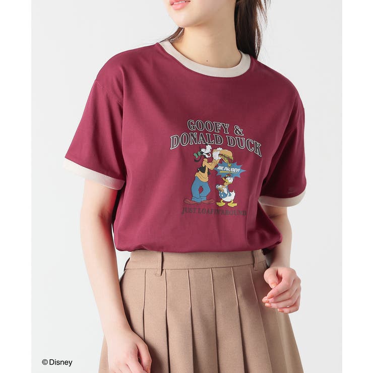ドナルド＆グーフィー | トップス Tシャツ 半袖Tシャツ | Honeys