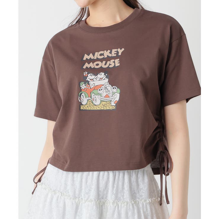 ミッキー＆ミニー | トップス Tシャツ 半袖Tシャツ | Honeys