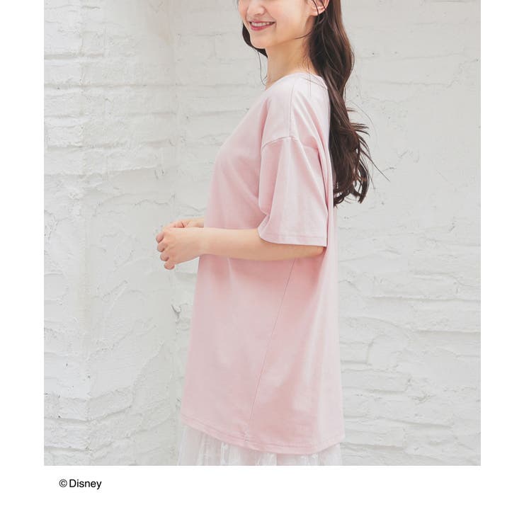 HANNY DEEP 売れ筋商品|||ハニー ディープ Tシャツ トップス レディース Tops Pink ハニーズ Honeys ネコプリントTシャツ トップス Tシャツ 半袖T