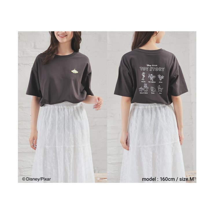 トップス Tシャツ 半袖Tシャツ | Honeys | 詳細画像5 