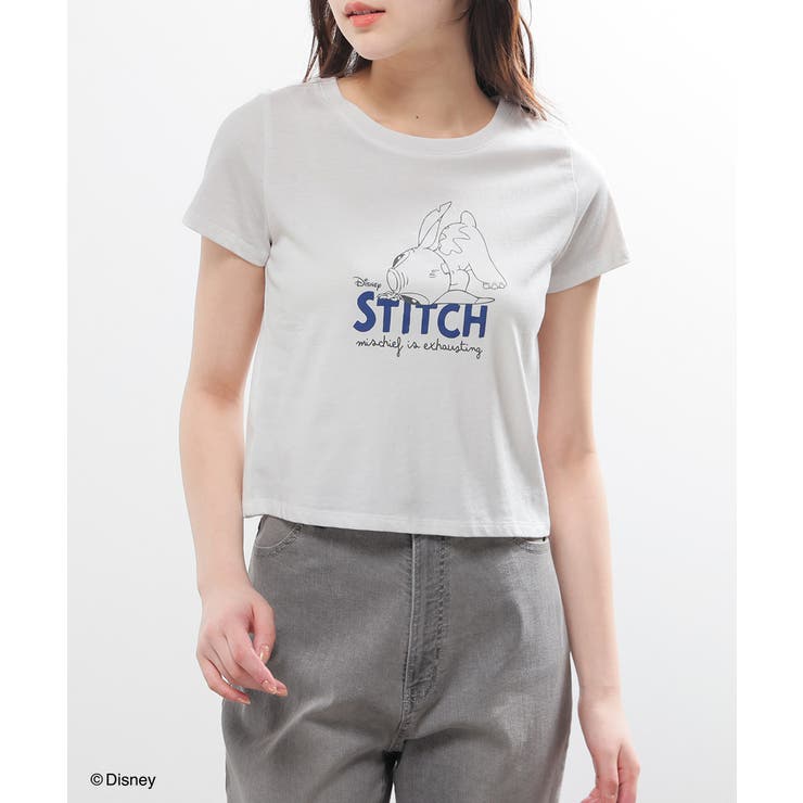 スティッチ | トップス Tシャツ 半袖Tシャツ | Honeys