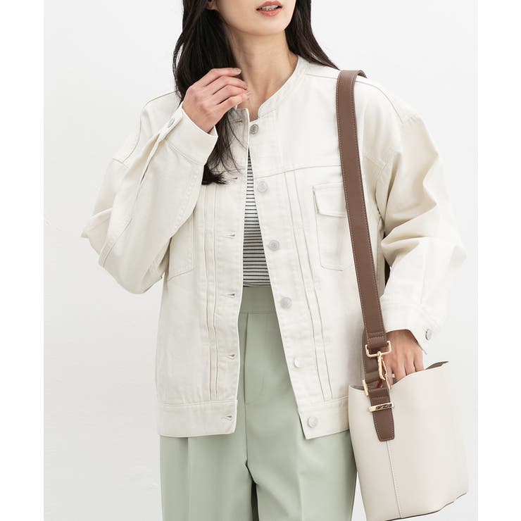 アイボリー | アウター ジャンパー ブルゾン | Honeys