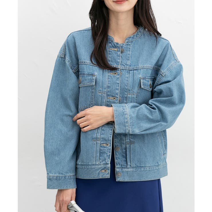 ブルー | アウター ジャンパー ブルゾン | Honeys