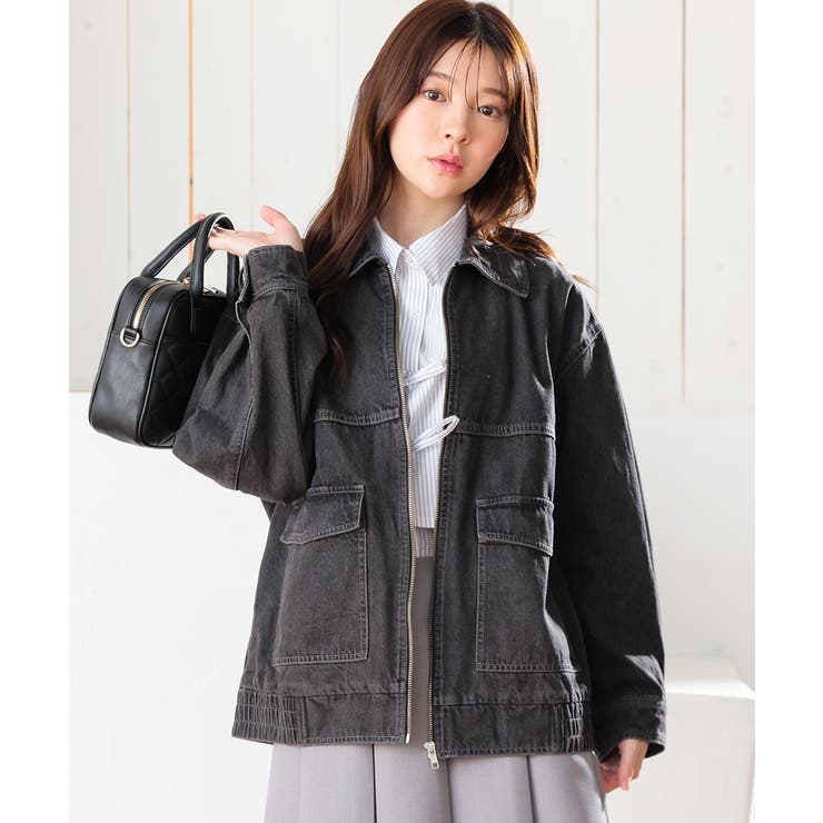 グレー | アウター ジャケット Gジャン | Honeys