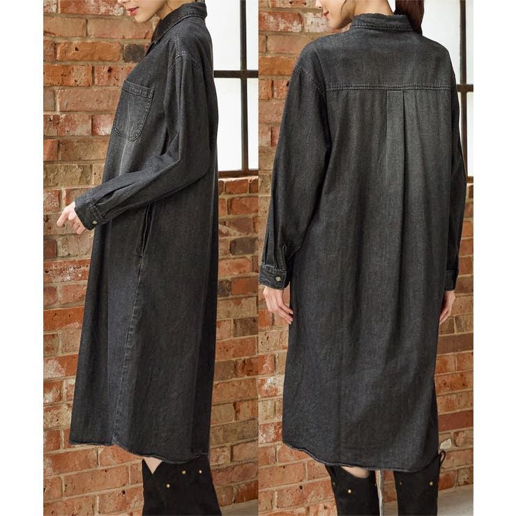 ワンピース 長袖 ロング丈 | Honeys | 詳細画像10